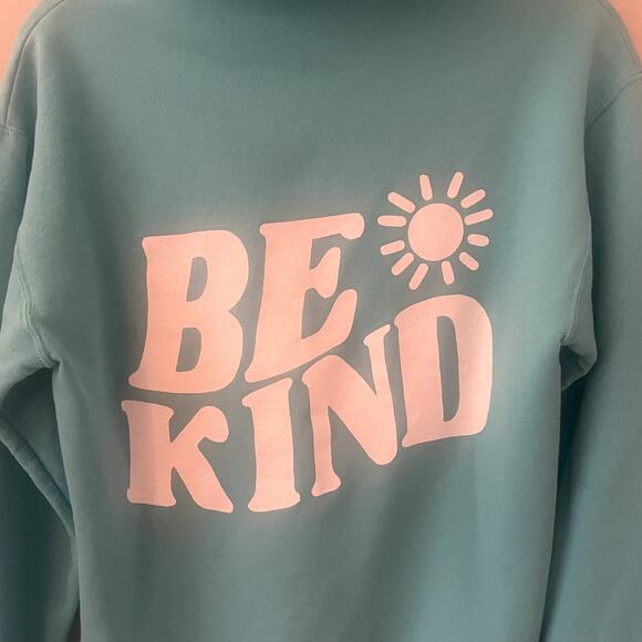 Jerzees Hoodie With Be Kind Logo Sz S - Picture 3 of 7